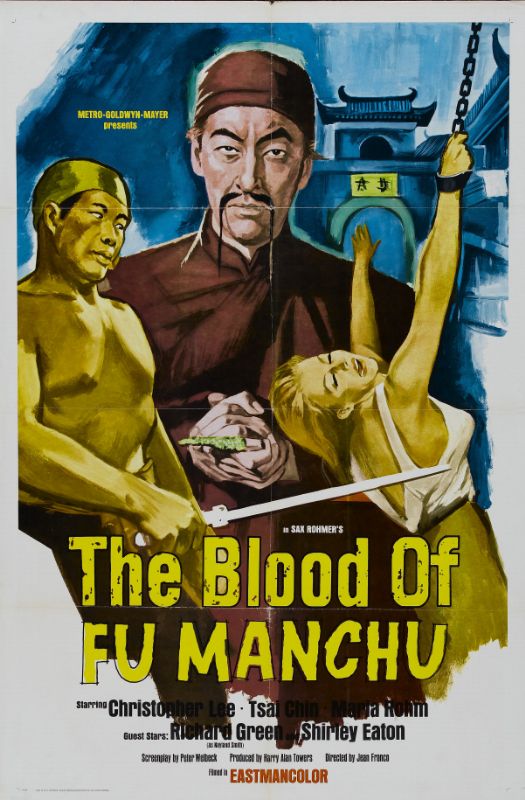 Repro 30x40cm - SANG DE FU MANCHU - U.S.