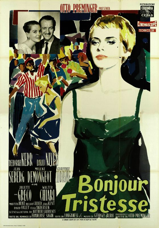 Repro 30x40cm - BONJOUR TRISTESSE - Italienne
