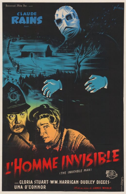 Repro 30x40cm - HOMME INVISIBLE (l') - Française