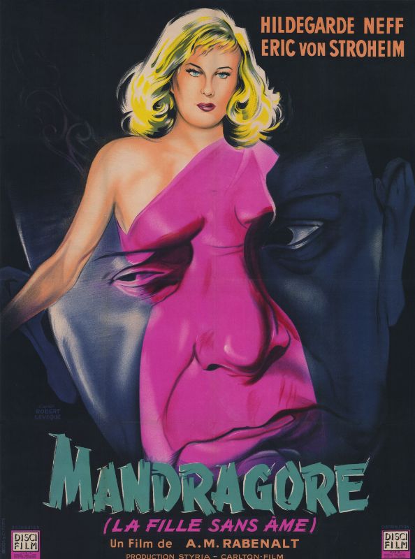 Repro 30x40cm - MANDRAGORE - Française