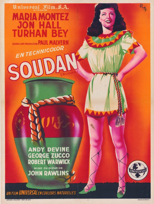 Repro 30x40cm - SOUDAN - Française