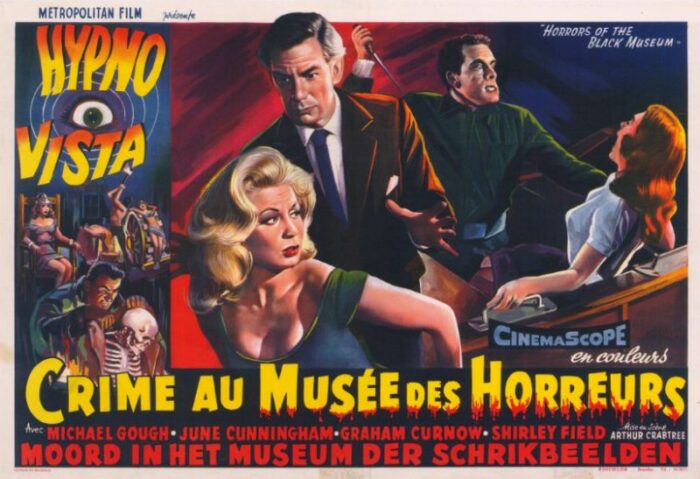 Repro 30x40cm - CRIMES AU MUSEE DES HORREURS - Belge