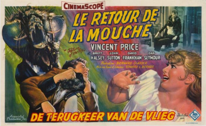 Repro 30x40cm - RETOUR DE LA MOUCHE (le) - Belge