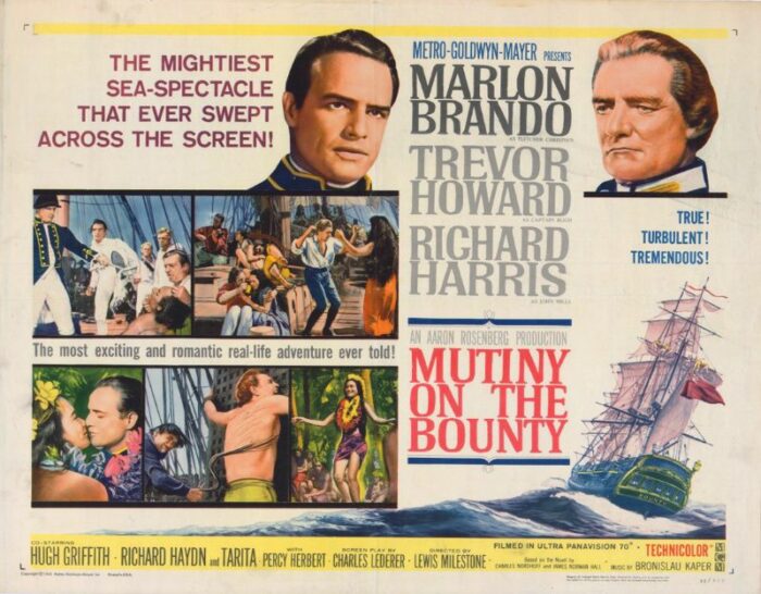 Repro 30x40cm - REVOLTES DU BOUNTY (les) - U.S.