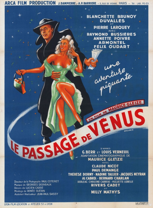 Repro 30x40cm - PASSAGE DE VENUS (le) - Française