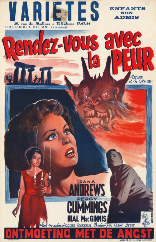 Repro 30x40cm - RENDEZ-VOUS AVEC LA PEUR - Belge