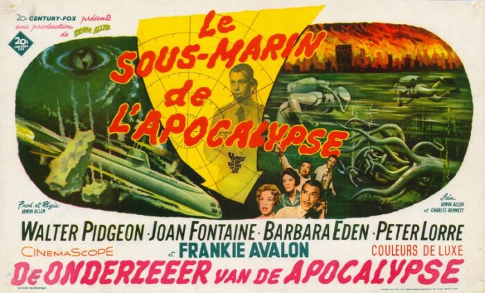 Affiche - SOUS-MARIN DE L'APOCALYPSE (le) - 36x56cm