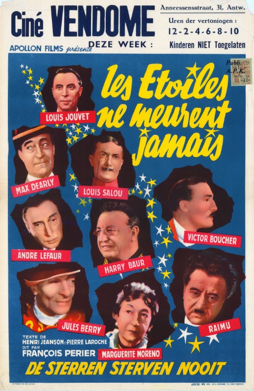 Affiche - ETOILES NE MEURENT JAMAIS (les) - 36x56cm