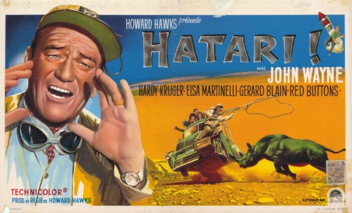 Repro 30x40cm - HATARI - Belge