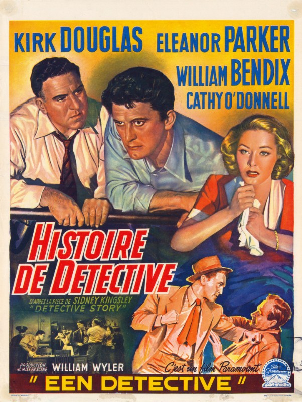 Repro 30x40cm - HISTOIRE DE DETECTIVE - Belge