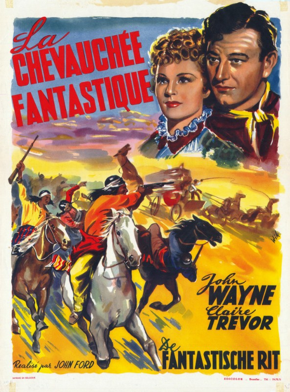 Affiche - CHEVAUCHEE FANTASTIQUE (la) - Ressortie 36x56cm