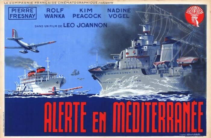 Repro 30x40cm - ALERTE EN MEDITERRANEE - Belge