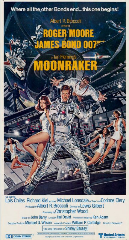 Affiche - MOONRAKER - 100x200cm
