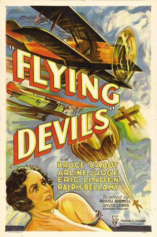 Repro 30x40cm - FLYING DEVILS - U.S.