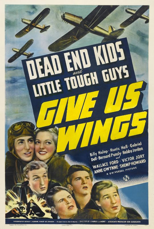 Repro 30x40cm - GIVE US WINGS - U.S.