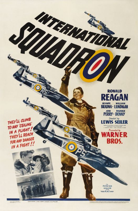 Repro 30x40cm - INTERNATIONAL SQUADRON - U.S.