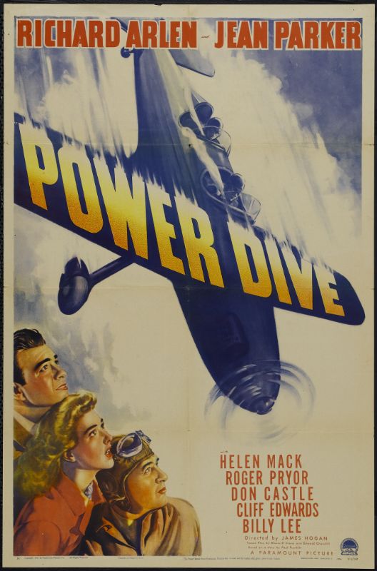 Repro 30x40cm - POWER DIVE - U.S.