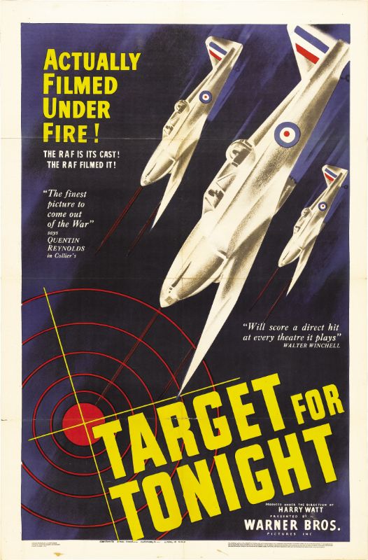 Repro 30x40cm - TARGET FOR TONIGHT - U.S.