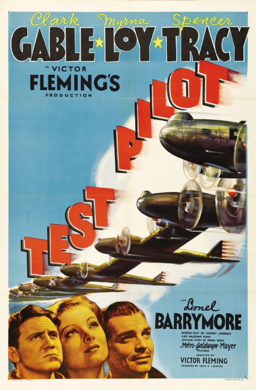 Repro 30x40cm - PILOTE D'ESSAI - U.S.