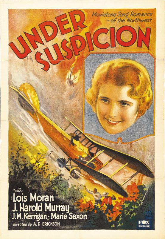 Repro 30x40cm - UNDER SUSPICION - U.S.