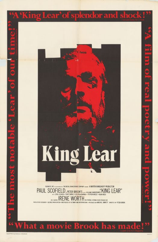 Affiche - KING LEAR - 70x105cm