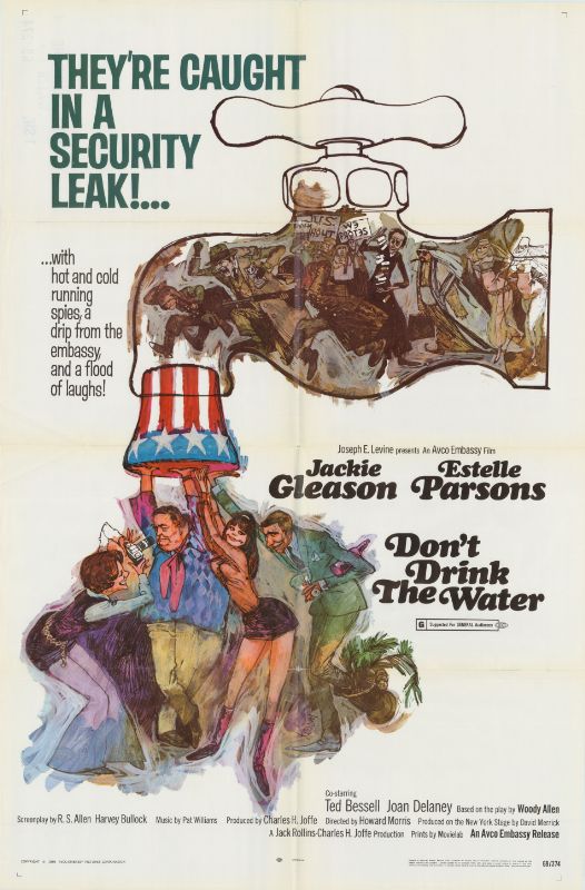 Affiche - DON'T DRINK THE WATER - 70x105cm