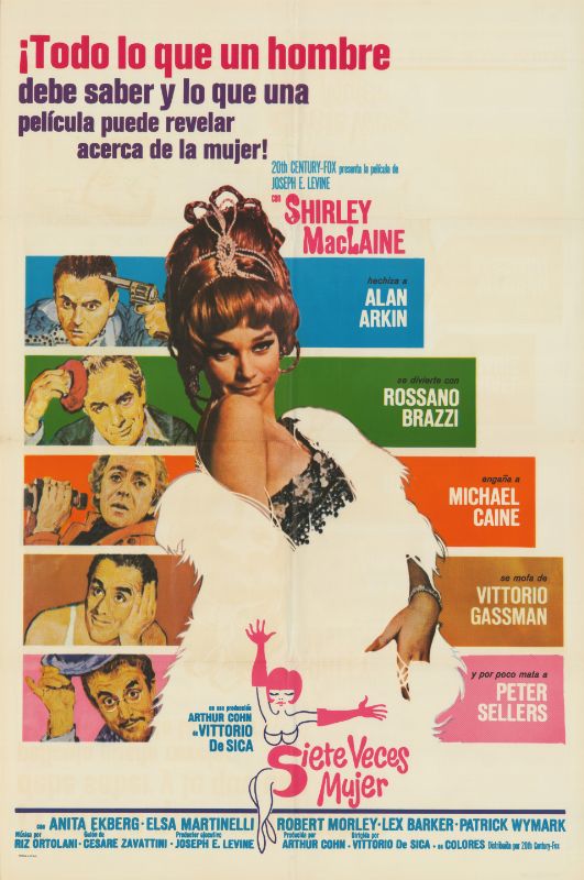 Affiche - SEPT FOIS FEMME - 70x105cm
