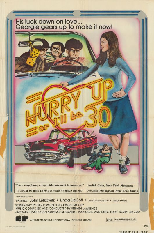 Affiche - HURRY UP OR I'LL BE 30 - 70x105cm