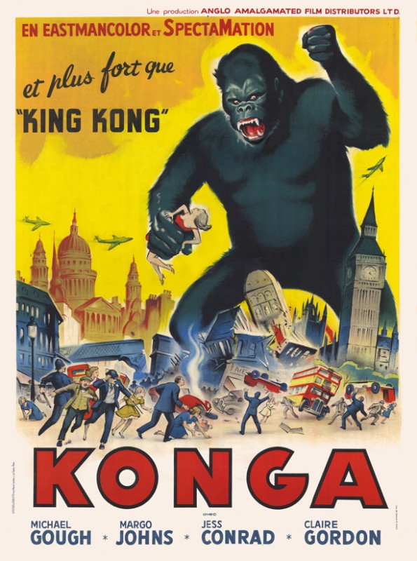Repro 30x40cm - KONGA - Française