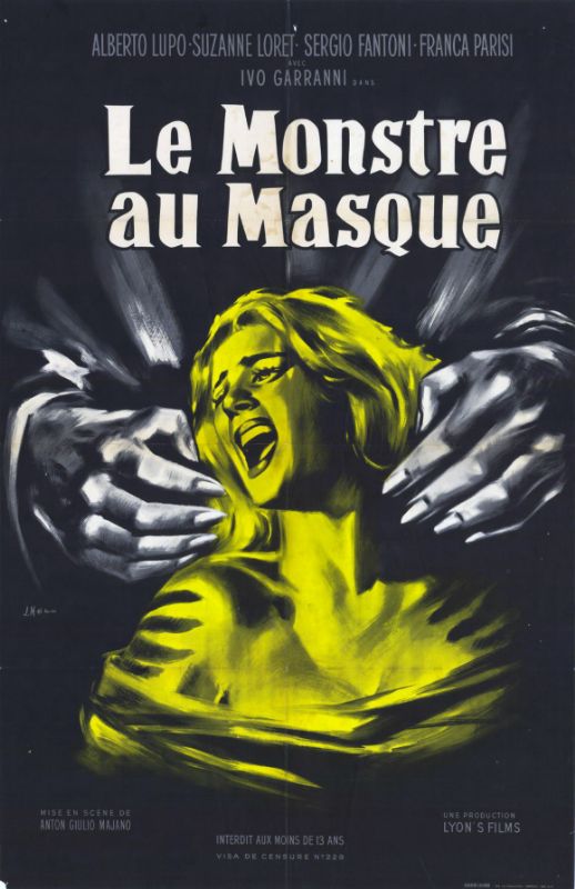 Affiche - MONSTRE AU MASQUE (le) - 80x120cm
