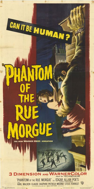 Affiche - FANTOME DE LA RUE MORGUE - 100x200cm