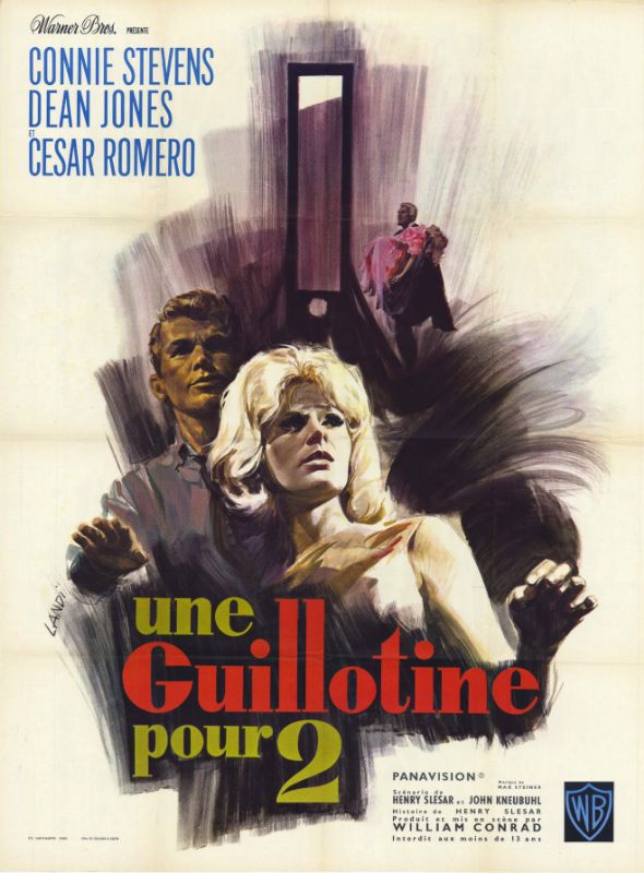 Affiche - UNE GUILLOTINE POUR DEUX - 120x160cm