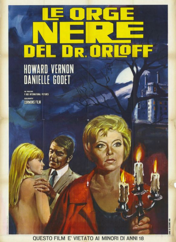 Affiche - ORGIES DU DR. ORLOFF (les) - 100x140cm