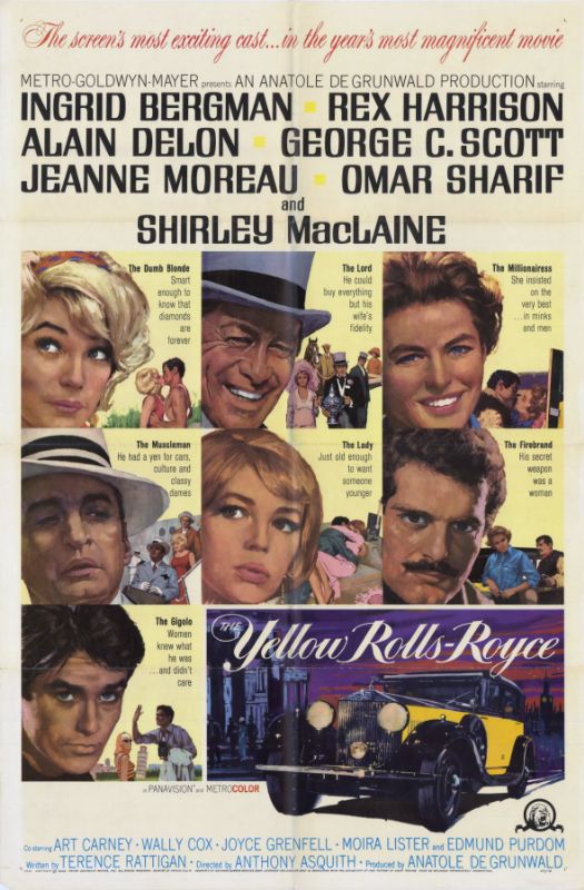 Affiche - ROLLS ROYCE JAUNE (la) - 70x105cm