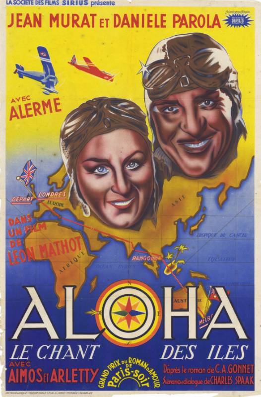 Repro 30x40cm - ALOHA, LE CHANT DES ILES - Française