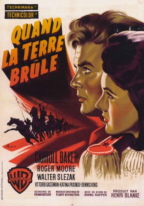 Affiche - QUAND LA TERRE BRULE - 60x80cm