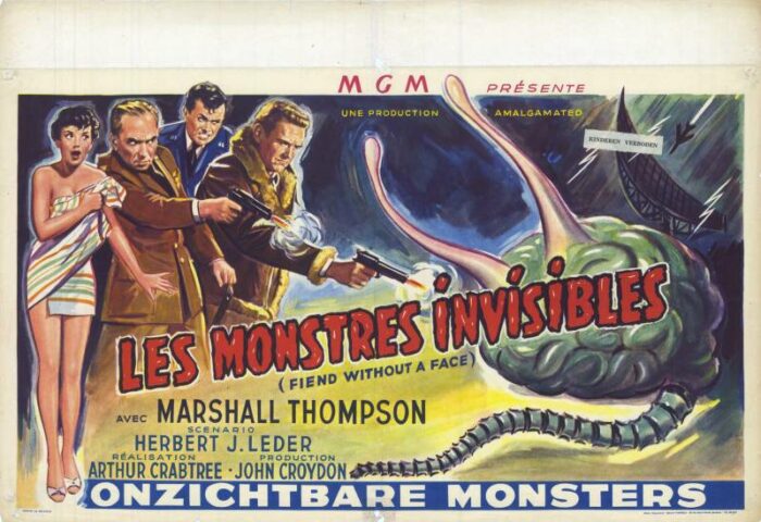 Repro 30x40cm - MONSTRES INVISIBLES - Belge