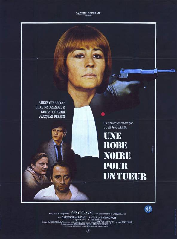 Affiche - UNE ROBE NOIRE POUR UN TUEUR - 120x160cm