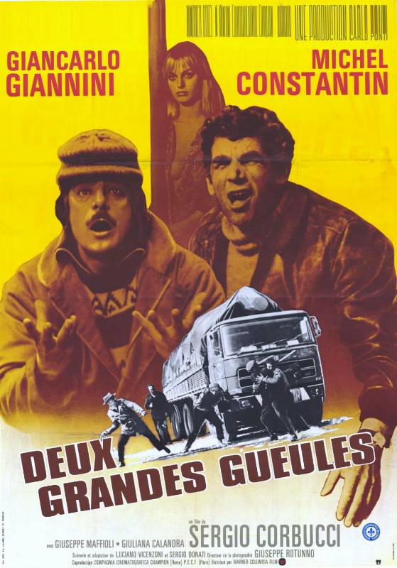 Affiche - DEUX GRANDES GUEULES - 120x160cm