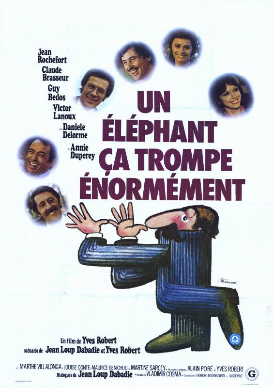 Affiche - UN ELEPHANT CA TROMPE ENORMEMENT - 120x160cm