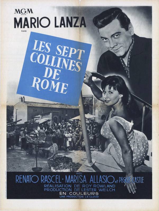 Repro 30x40cm - SEPT COLLINES DE ROME (les) - Française