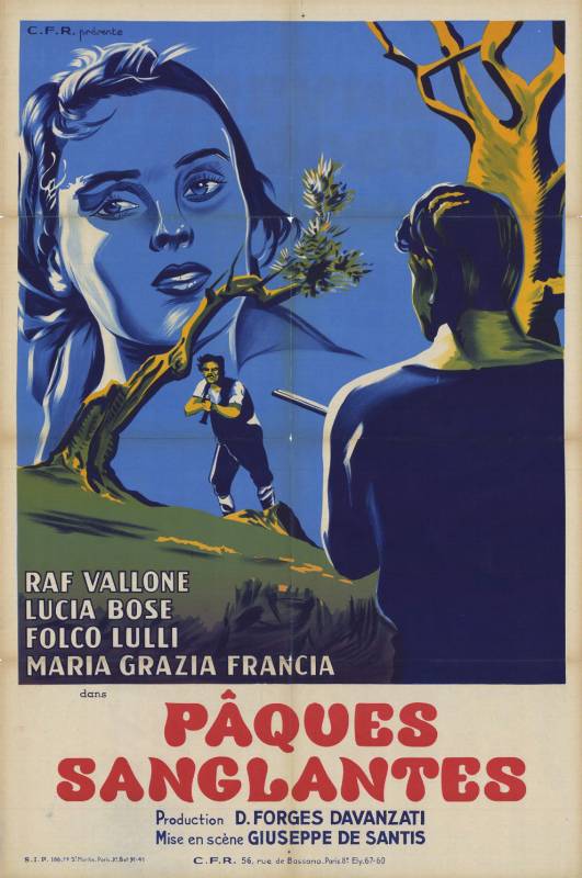 Repro 30x40cm - PAQUES SANGLANTES - Française