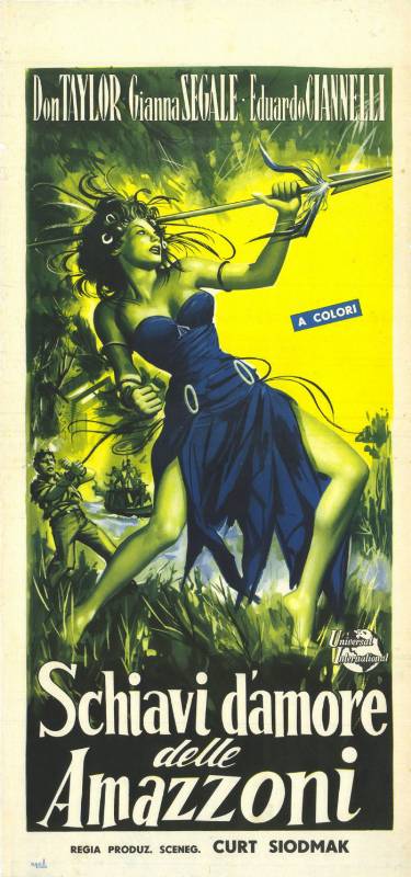 Repro 30x40cm - LOVE SLAVES OF THE AMAZON - Italienne
