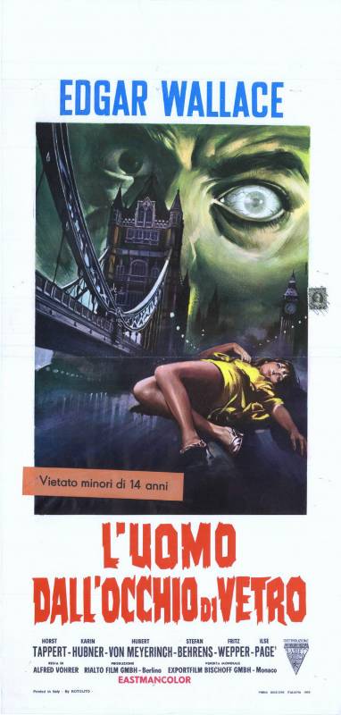 Affiche - MANN MIT DEM GLASAUGE (der) - 33x71cm