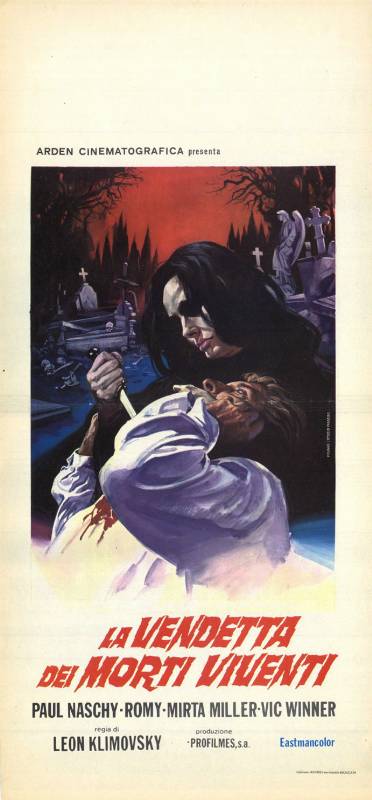 Affiche - REBELION DE LAS MUERTAS (la) - 33x71cm