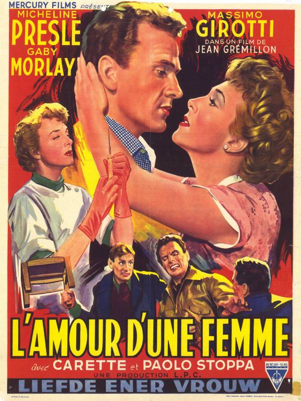 Repro 30x40cm - AMOUR D'UNE FEMME (l') - Belge