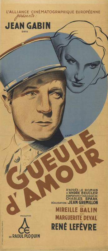 Repro 30x40cm - GUEULE D'AMOUR - Française