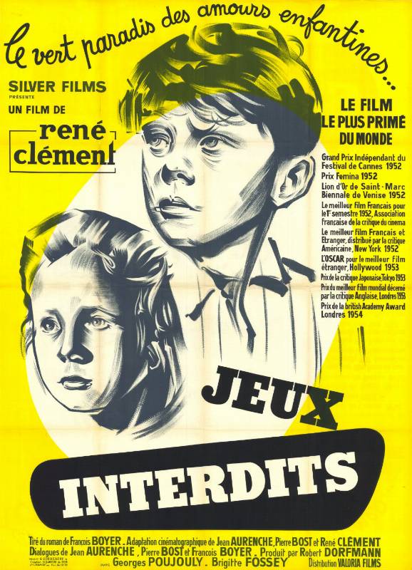 Affiche - JEUX INTERDITS - 120x160cm