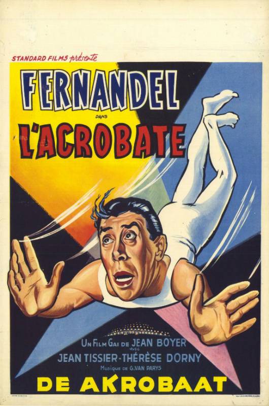 Repro 30x40cm - ACROBATE (l') - Belge