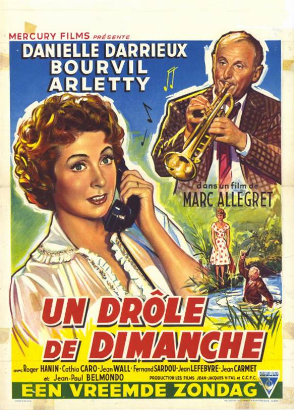 Affiche - UN DROLE DE DIMANCHE - 36x56cm